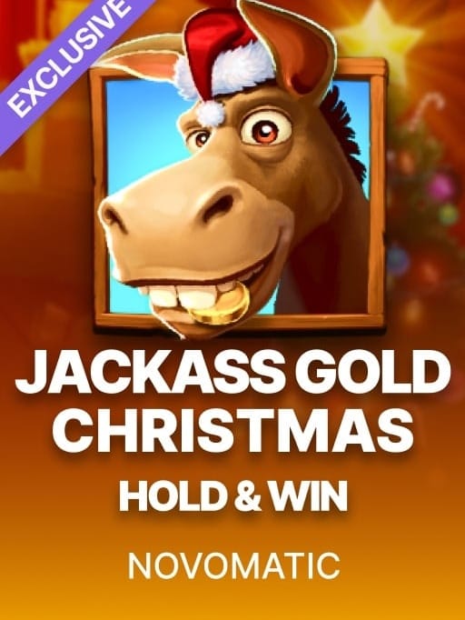 Jackass Gold Hold and Win Christmas game cover
